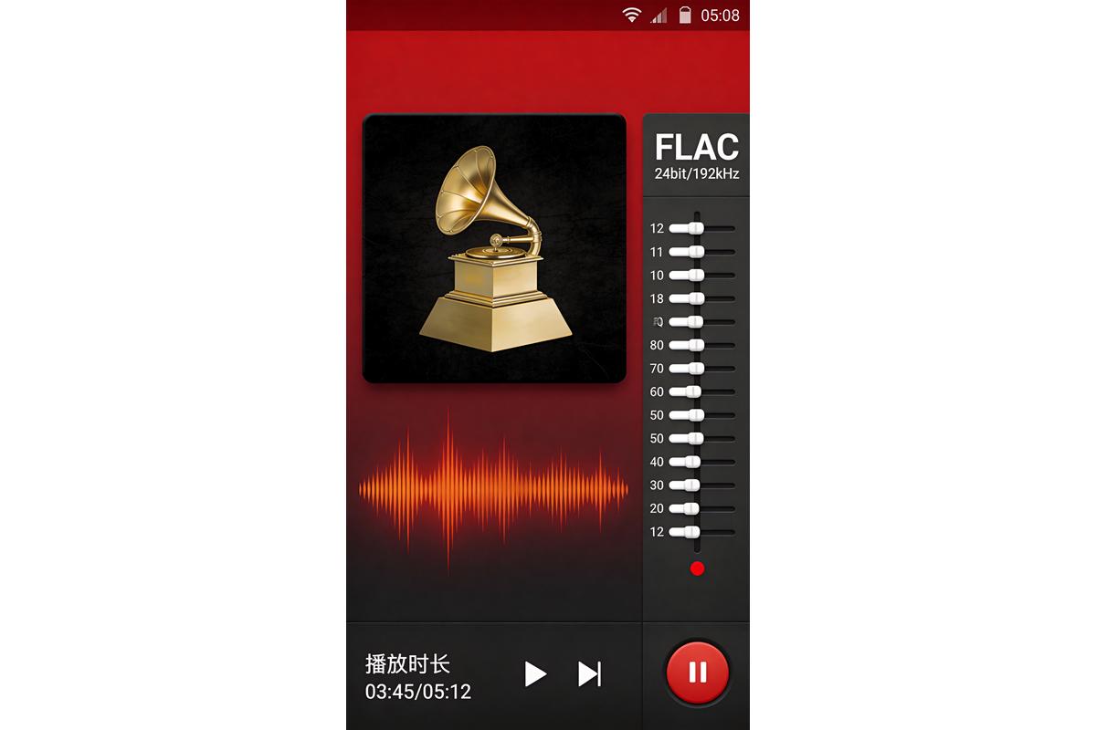 汽水音乐无损音质播放界面